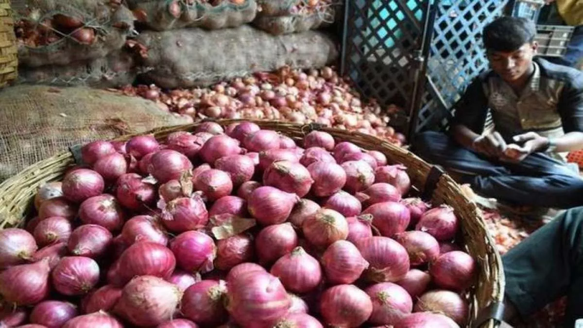 Onion Price : त्योहार से ठीक पहले फिर रुलाने लगा प्याज, दिल्ली में 80 रुपये प्रतिकिलो तक पहुंची कीमत